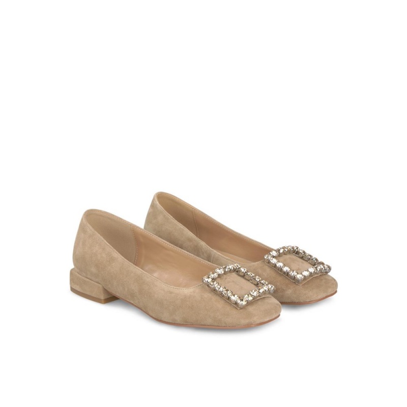 Ballerine Alma En Pena Square Ornament Bleu Femme | TFW-30417025